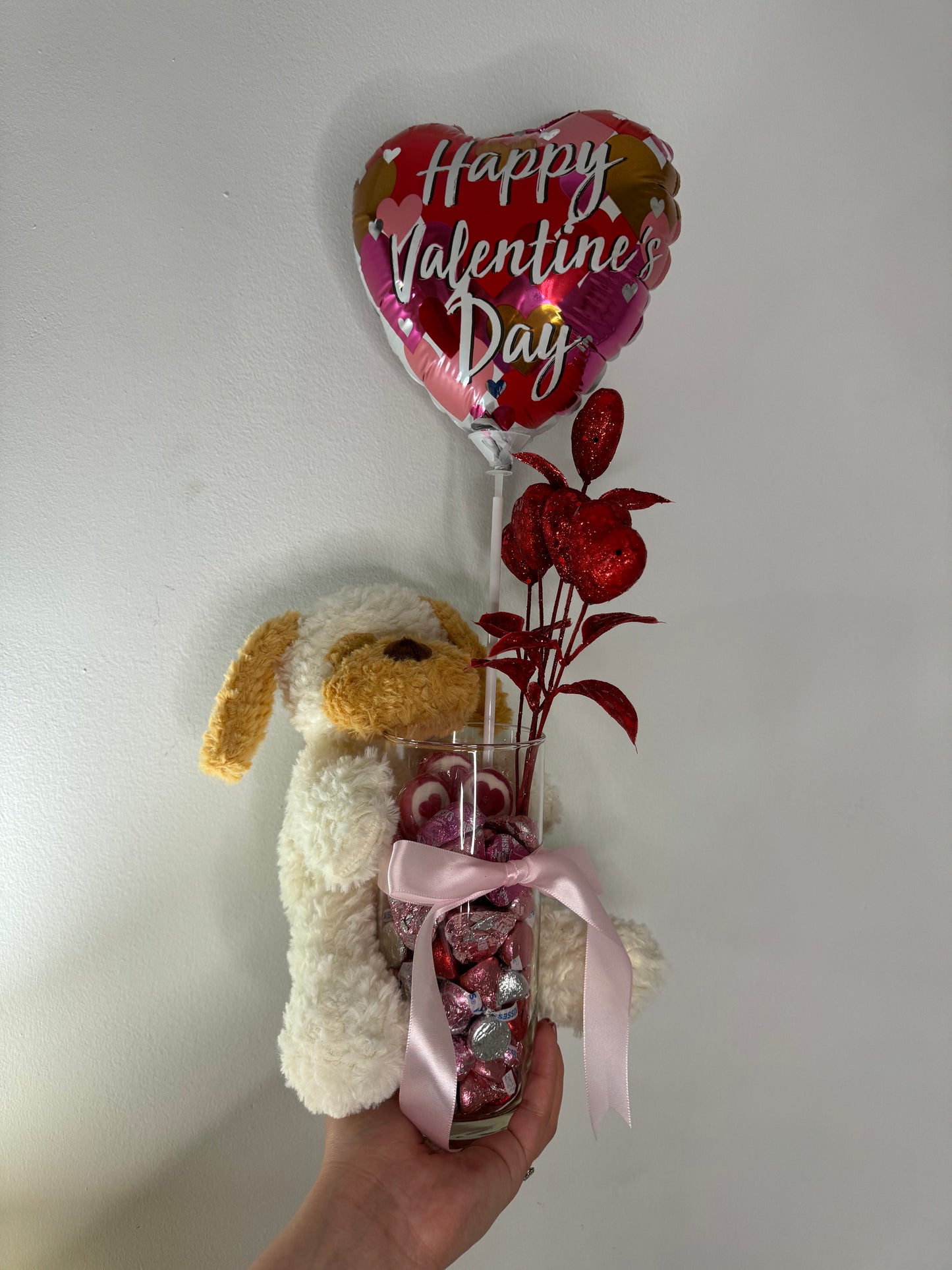 Chocolate and Teddy bear valentine set